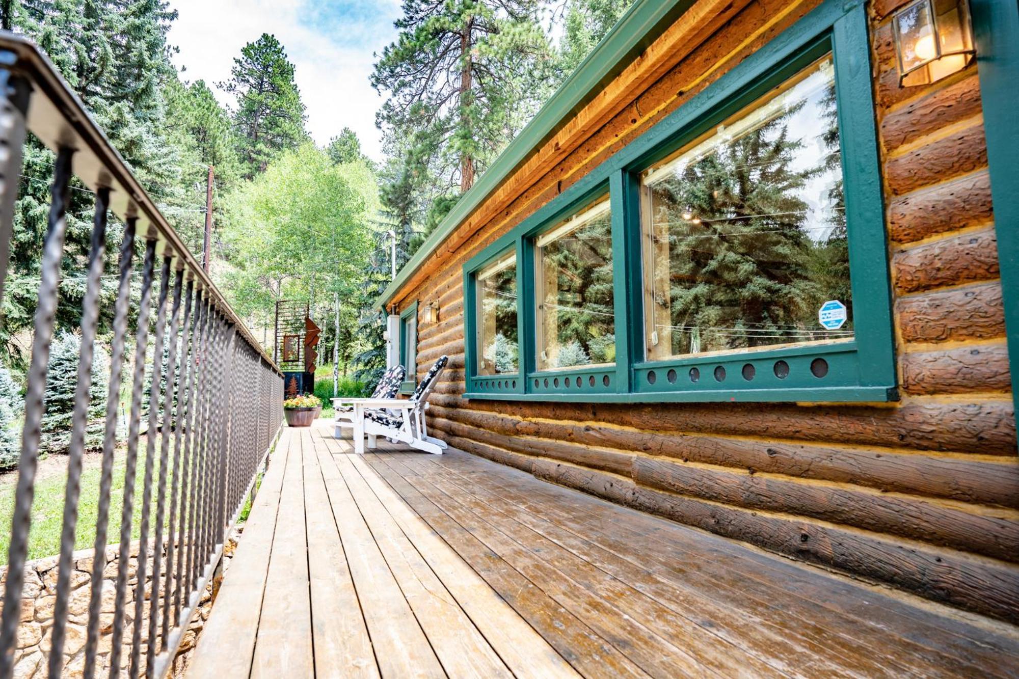 Colorado Bear Creek Cabins Evergreen Oda fotoğraf