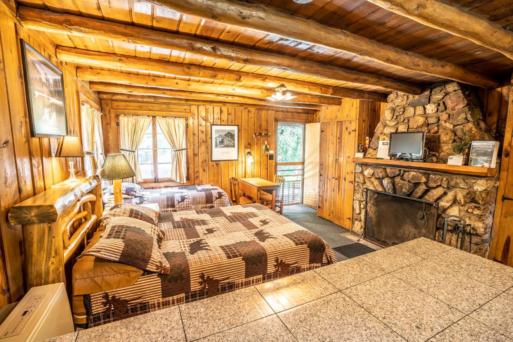 Colorado Bear Creek Cabins Evergreen Oda fotoğraf